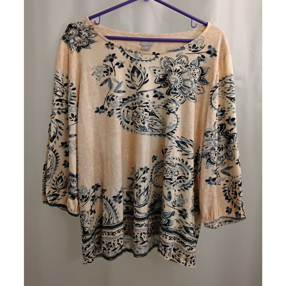 Chicos Top , size XL